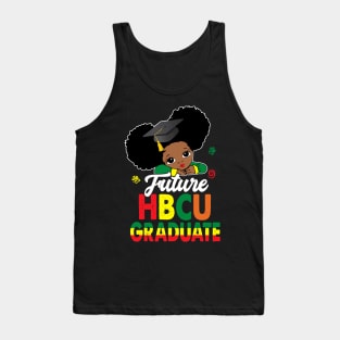 HBCU Future Graduate Historical Black Girls Queen Grad Tank Top